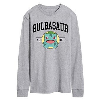 Men's Pokemon Bulbasaur Long Sleeve Graphic Tee
