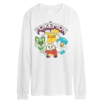 Men's Pokemon Scarlet Long Sleeve Graphic Tee