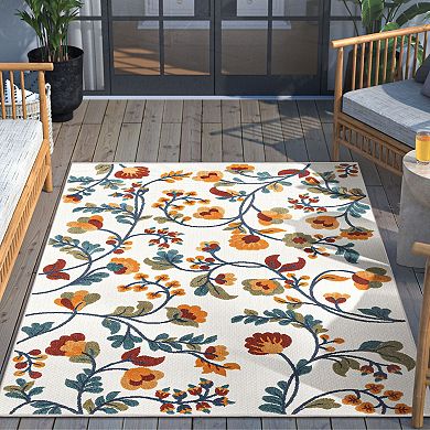 Well Woven Dorado Neveh Modern Geometric Indoor Outdoor Area Rug