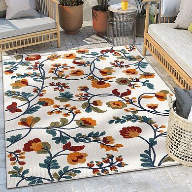 Well Woven Dorado Neveh Modern Geometric Indoor Outdoor Area Rug