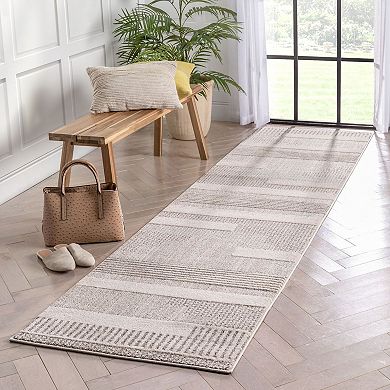 Well Woven Harlow Briar Geometric Abstract Area Rug