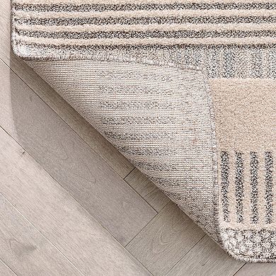 Well Woven Harlow Briar Geometric Abstract Area Rug
