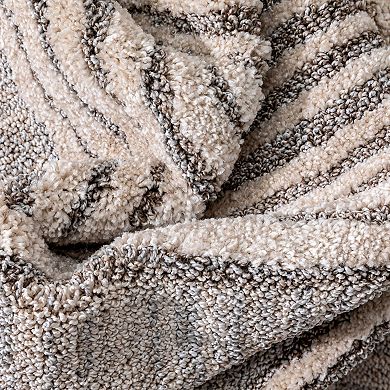 Well Woven Harlow Briar Geometric Abstract Area Rug