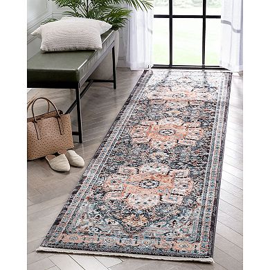 Well Woven Indira Minos Vintage Bohemian Floral Area Rug