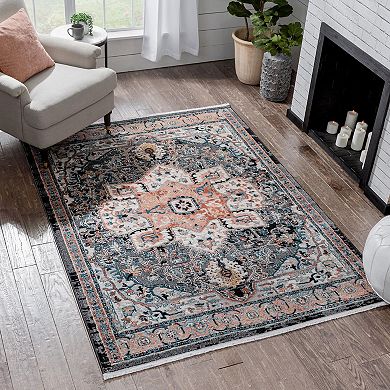 Well Woven Indira Minos Vintage Bohemian Floral Area Rug