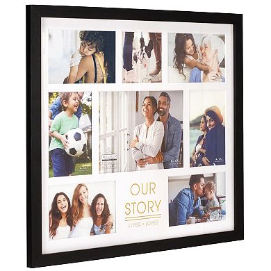 Malden 8-Opening Our Story Matted Collage Wall Frame