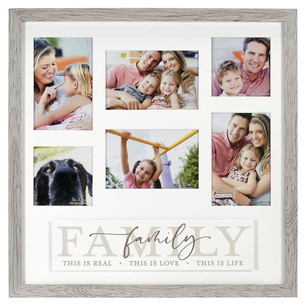 Malden 6-opening Family This Is Life Collage Frame