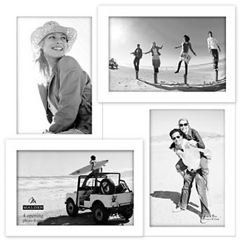 Malden 4-opening 4" x 6" Collage Frame