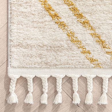 Well Woven Kennedy Reeve Modern Chevron Pattern Area Rug
