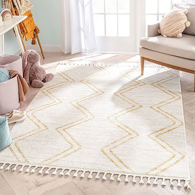 Well Woven Kennedy Reeve Modern Chevron Pattern Area Rug