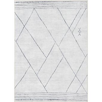 Well Woven Apollo Bryn Moroccan Lattice Area Rug