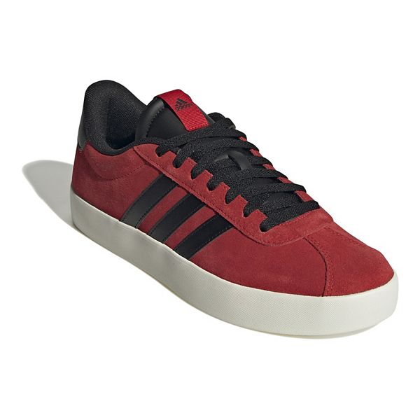 adidas VL Court 3.0 Men's Shoes - Scarlet Black White (9)