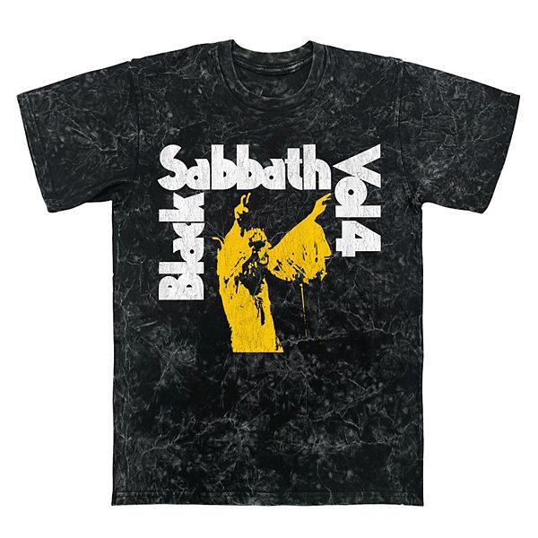 Men's Black Sabbath Vol. 4 Mineral Wash Graphic Tee