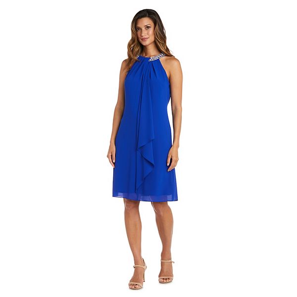 Women s R M Richards Scarf Halter Dress