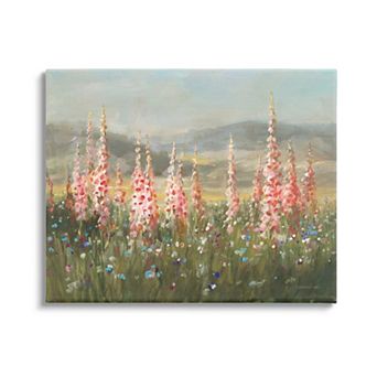 Stupell Home Decor Flower Blossoms Vast Rural Meadow Canvas