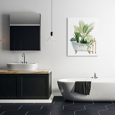 Stupell Home Decor Plants Vintage Tub Canvas