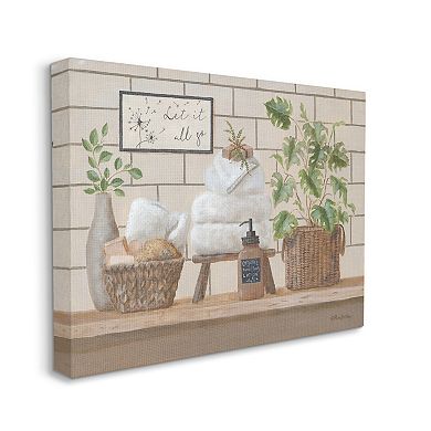 Stupell Home Decor Bathroom Spa Still Life Canvas