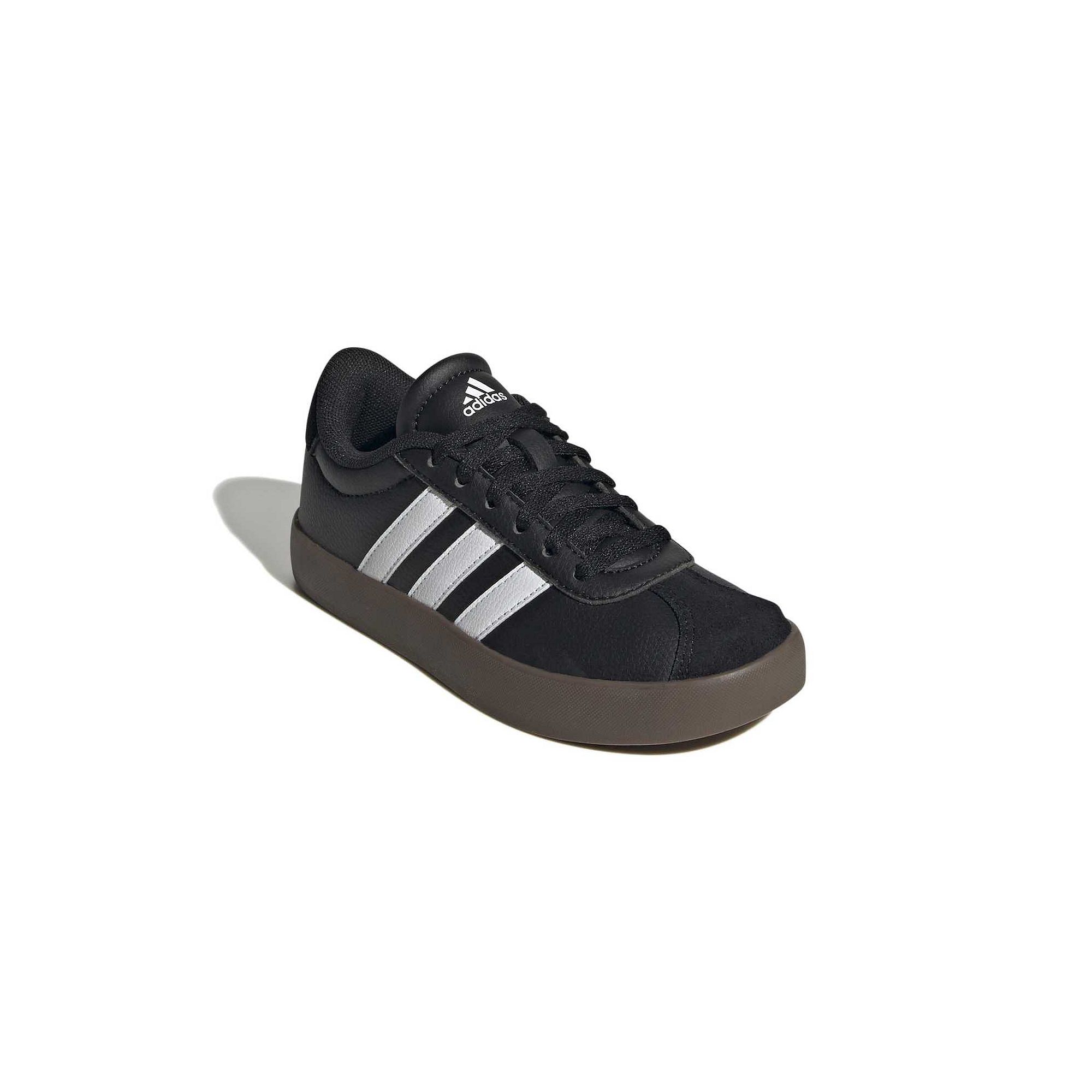 adidas VL Court 3.0 Kids Shoes, Boys, Size: 11, Black White Gum