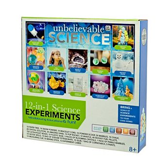 RMS Unbelievable Science 12 in 1 Experiments Kit