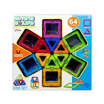 RMS Magne Builds Magnetic Toy 64 pc Set