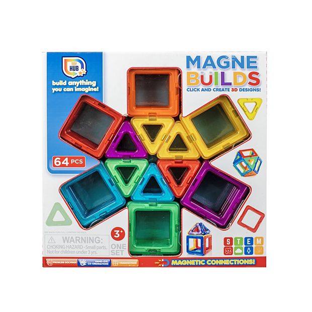 RMS Magne Builds Magnetic Toy 64-piece Set