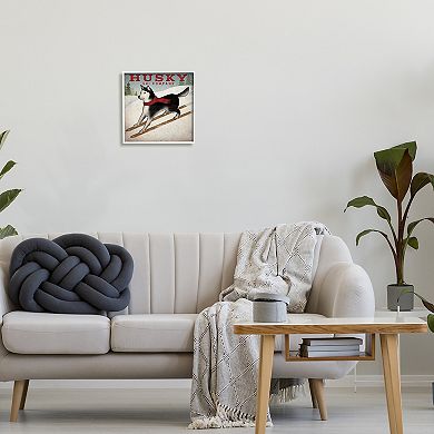 Stupell Home Decor Husky Ski Company Framed Wall Art