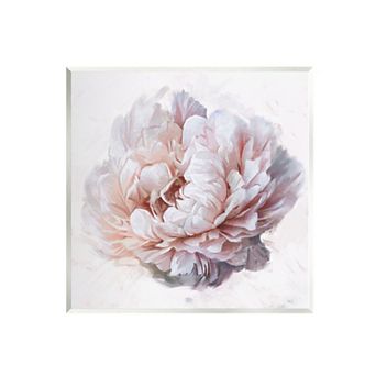 Stupell Home Decor Detailed Peony Petals Plaque Wall Art