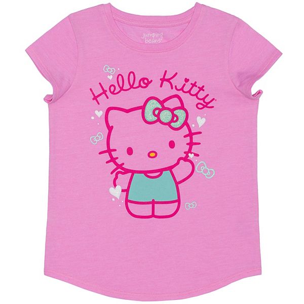 Girls 4-12 Jumping Beans® Hello Kitty Sparkle Graphic Tee