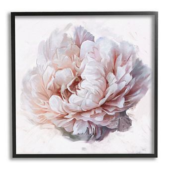 Stupell Home Decor Detailed Peony Petal Framed Wall Art