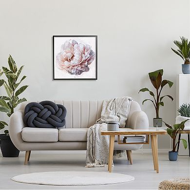 Stupell Home Decor Detailed Peony Petal Framed Wall Art