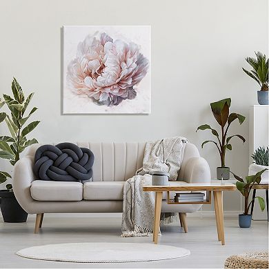Stupell Home Decor Detailed Peony Floral Canvas Wall Art