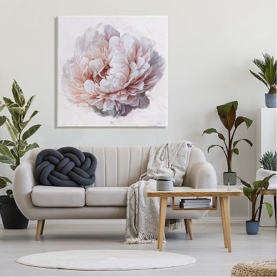 Stupell Home Decor Detailed Peony Floral Canvas Wall Art