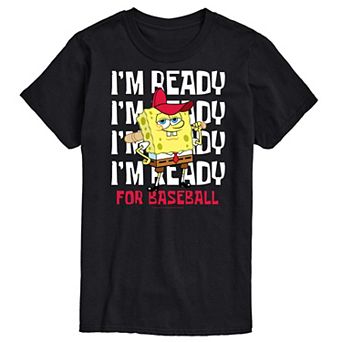 Men's SpongeBob SquarePants Ready For Baseball