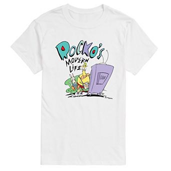 Big & Tall Rockos Modern Life Rocko TV Graphic Tee