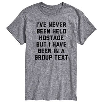 Men's Group Text Graphic Tee