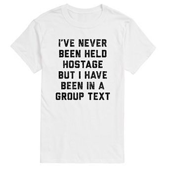 Men's Group Text Graphic Tee
