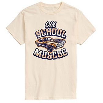 Men's Old School Muscle Graphic Tee