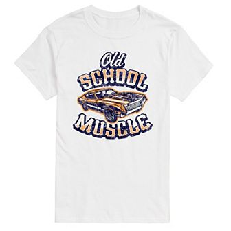 Men's Old School Muscle Graphic Tee