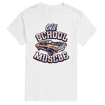 Men's Old School Muscle Graphic Tee