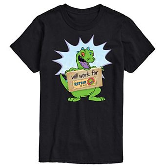 Big & Tall Rugrats Reptar Work Graphic Tee