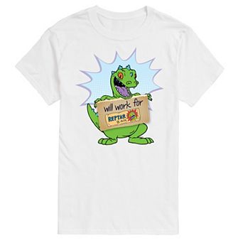 Big & Tall Rugrats Reptar Work Graphic Tee