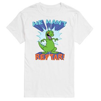 Big & Tall Rugrats We Want Reptar Graphic Tee