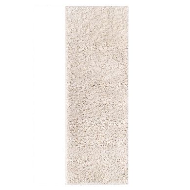 Superior California Plush Non-Skid Solid Ultra-Soft Shag Rug