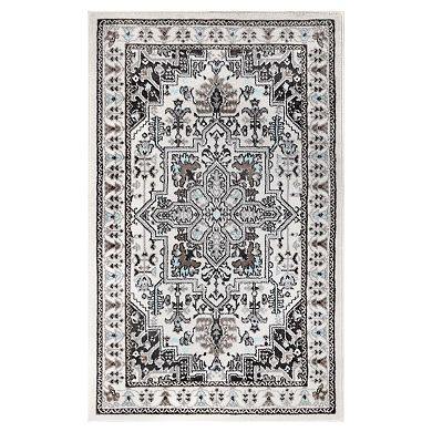 Superior Einsgrove Southwestern Tribal Medallion Rivulet Indoor Area Rug