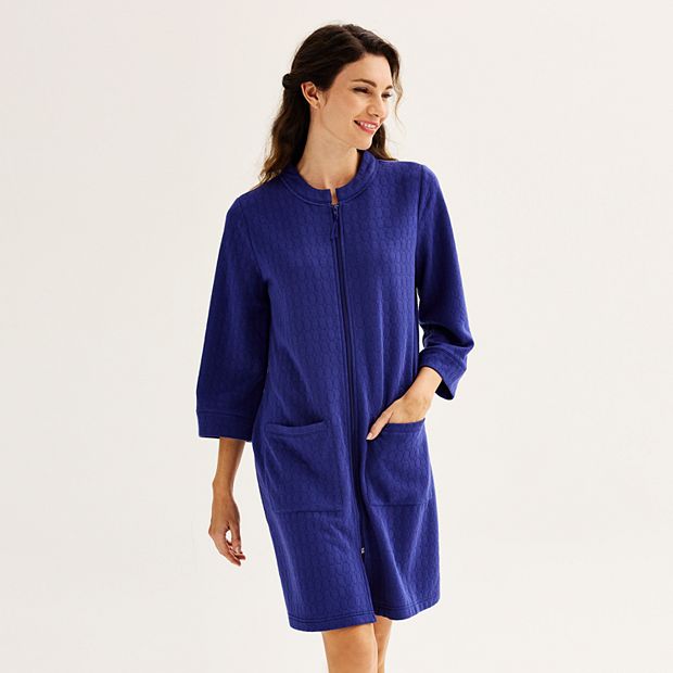 Women's Croft & Barrow® Waffle Texture Robe  Sleepwear women, Clothes,  Sleepwear clothes