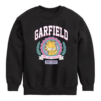Boys 8-20 Garfield Fleece Graphic Pullover