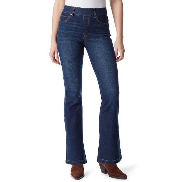 Gloria Vanderbilt Women's Shape Effect Pull-On Straight-Leg Jeans