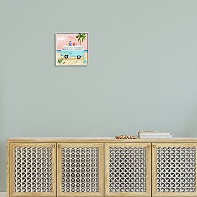 Stupell Home Decor Joy in the Journey Tropical Wall Art