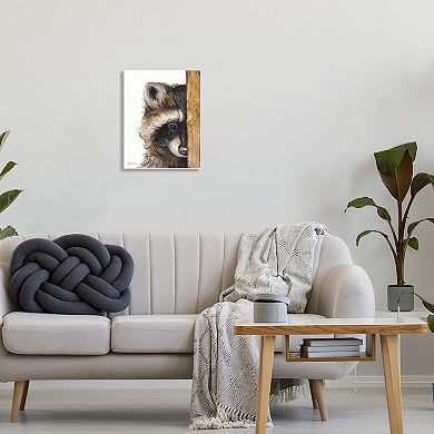 Stupell Home Decor Raccoon Detailed Fur Wall Art Plaque