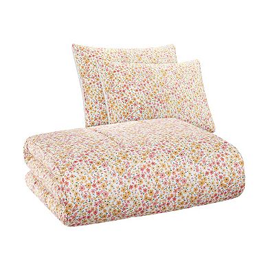 The Big One® Molly Floral Plush Reversible Comforter Set with Sheets